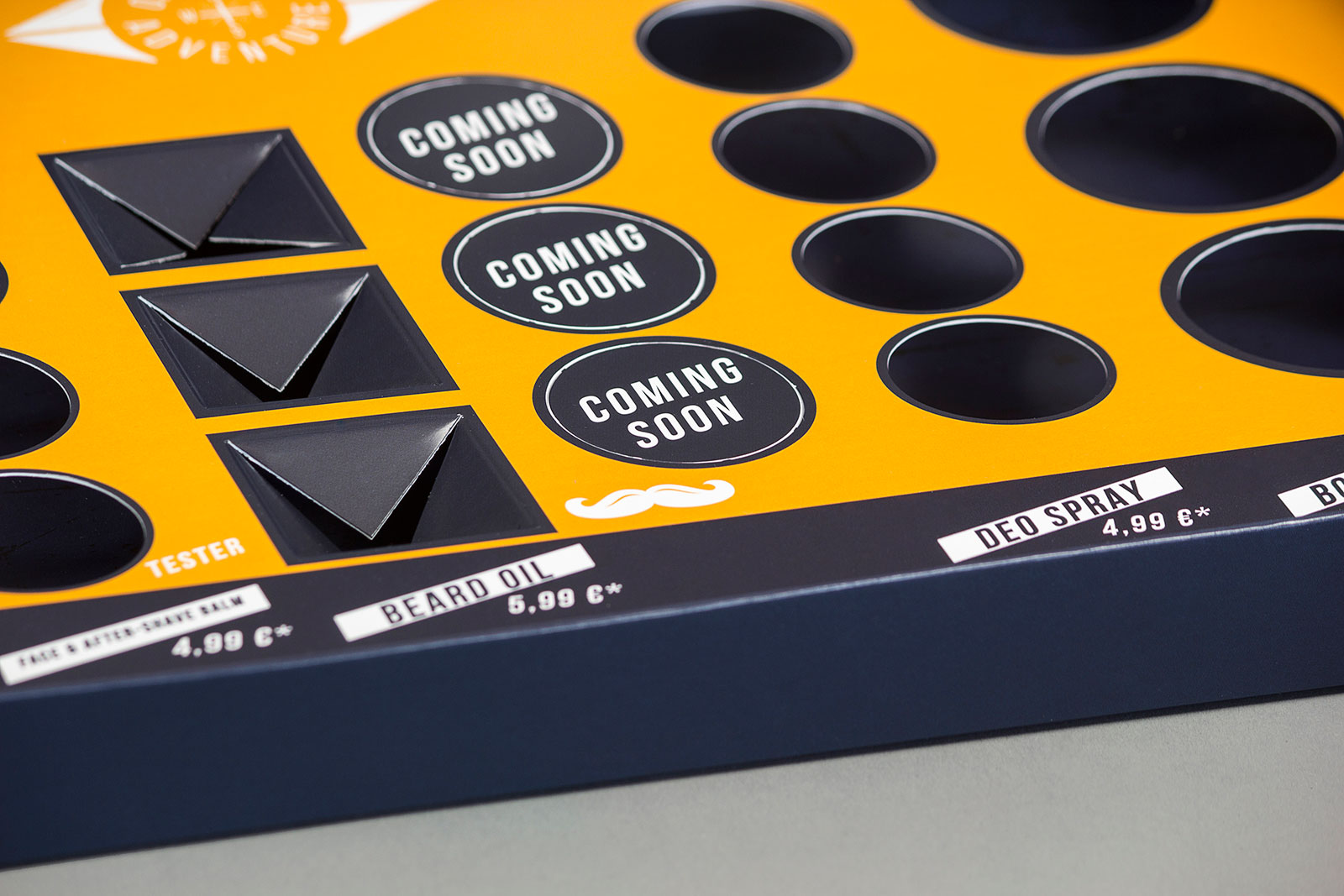 Display Männerserie